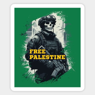 Free Palestine / Original Solider Design V2 Magnet